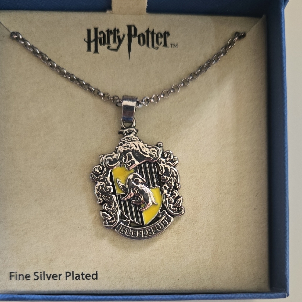 NIB Hufflepuff Necklace